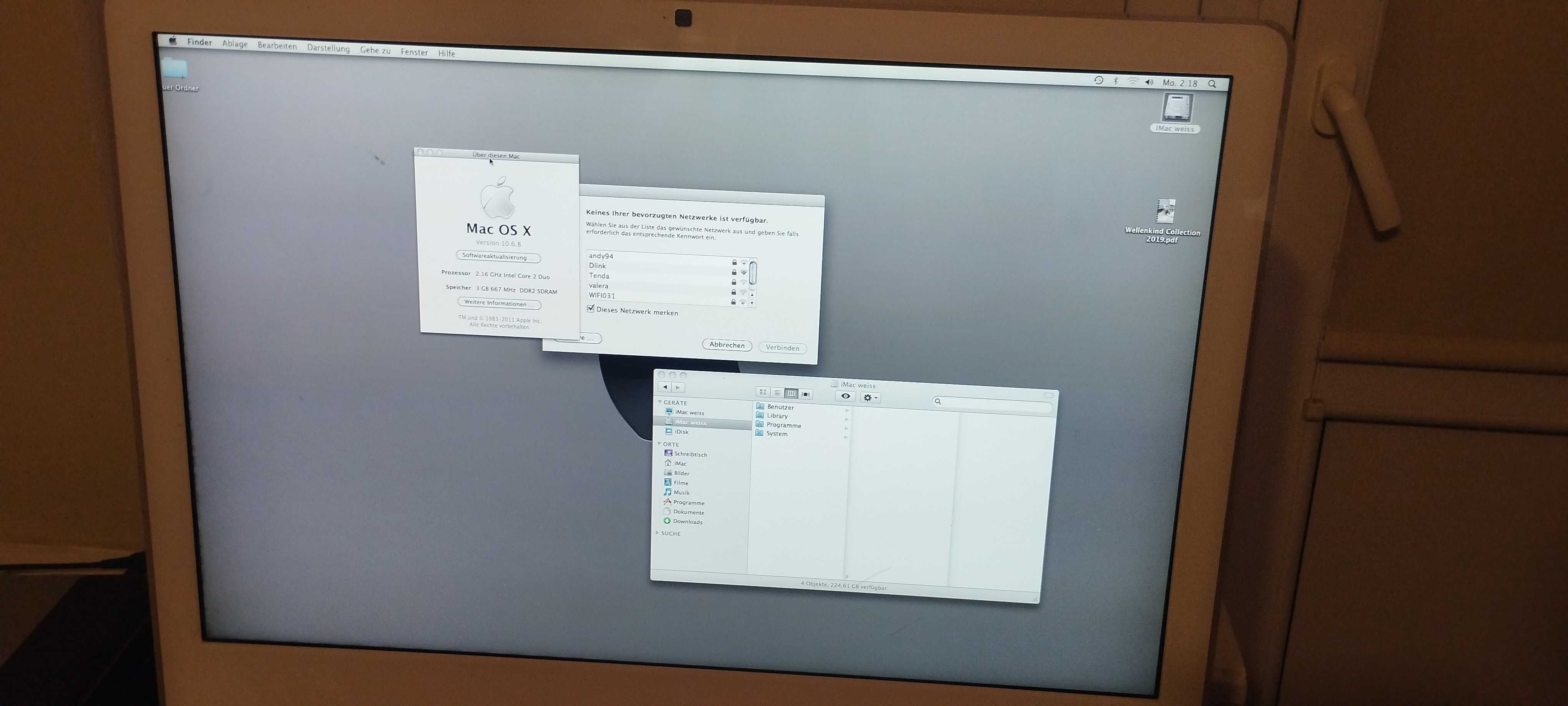 Моноблок IMac A1200 2ядра 3 гб ПК