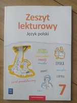 Zeszyt lekturowy kl. 7 WSiP dla nauczyciela