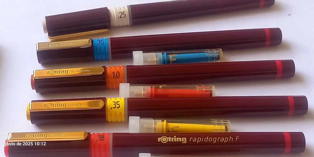Canetas técnicas Rotring