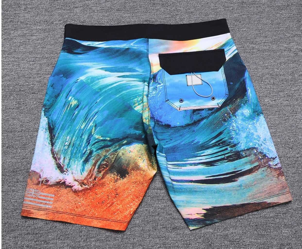 Мужские спортивные шорты для серфинга, пляжного отдыха.