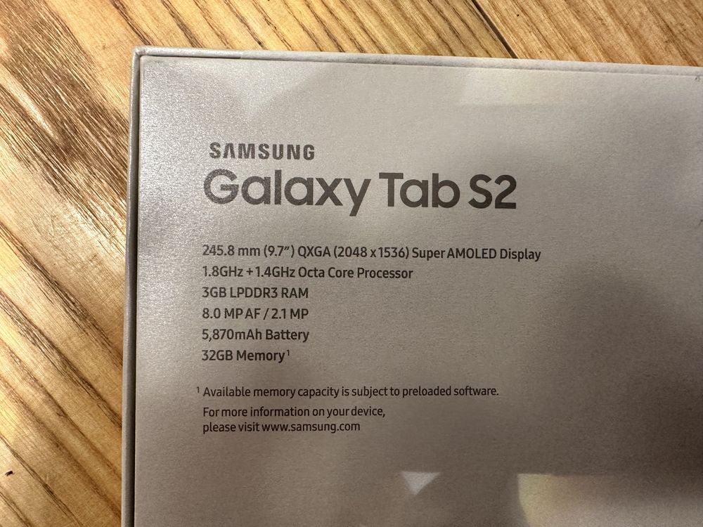 Tablet Samsung Galaxy Tab S2 32GB