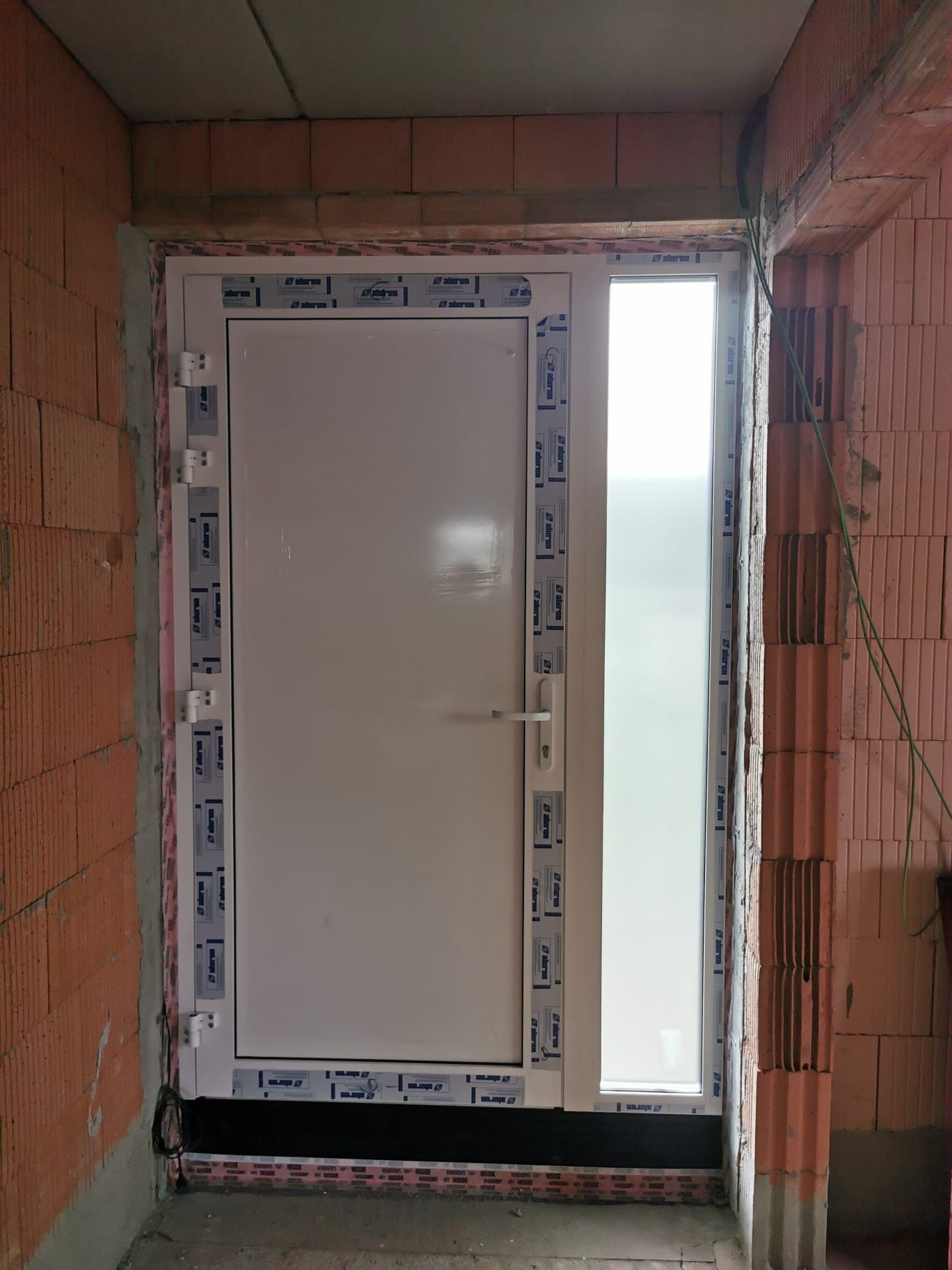 Drzwi wejściowe nowe szer 1480 mm