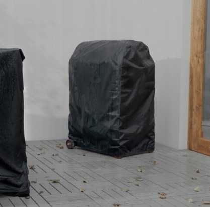 IKEA TOSTERO Pokrowiec Na Meble Grill 72x52x111 cm Grilla Czarny Ogród