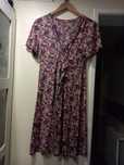 Vestido em malha de seda