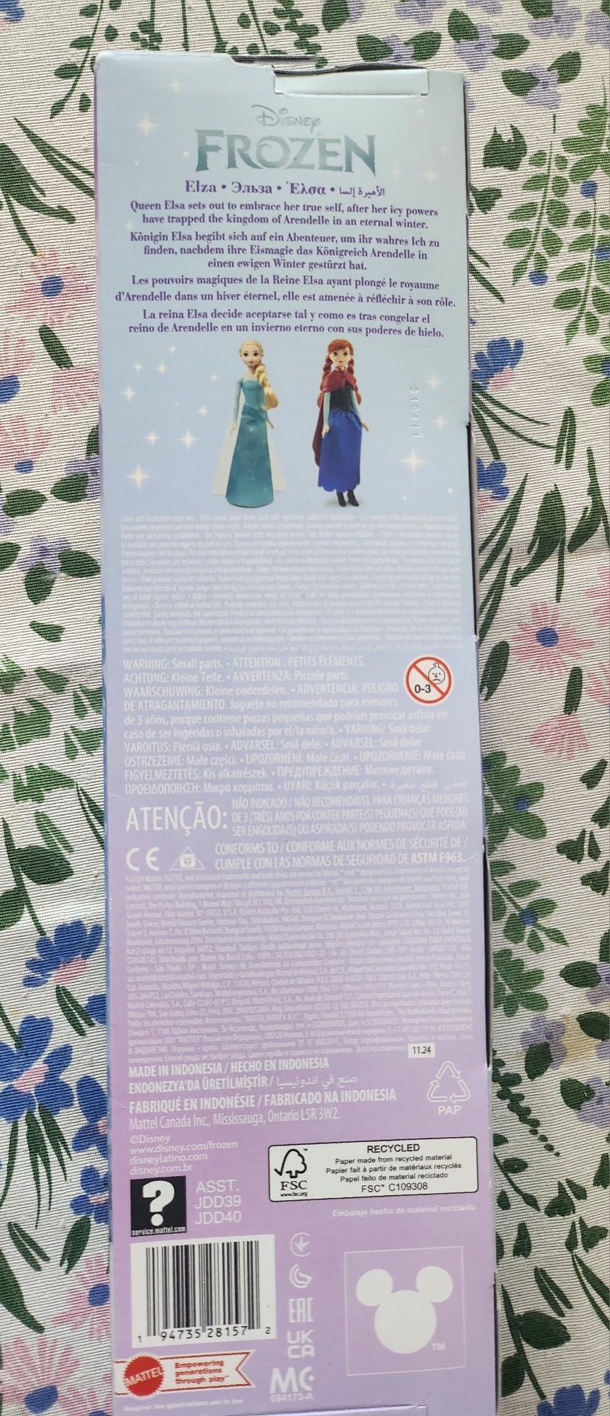 Lalka Frozen Elsa