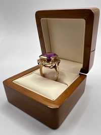 Złoty pierścionek 8g 14K próba 585 rozmiar 17 WARMET