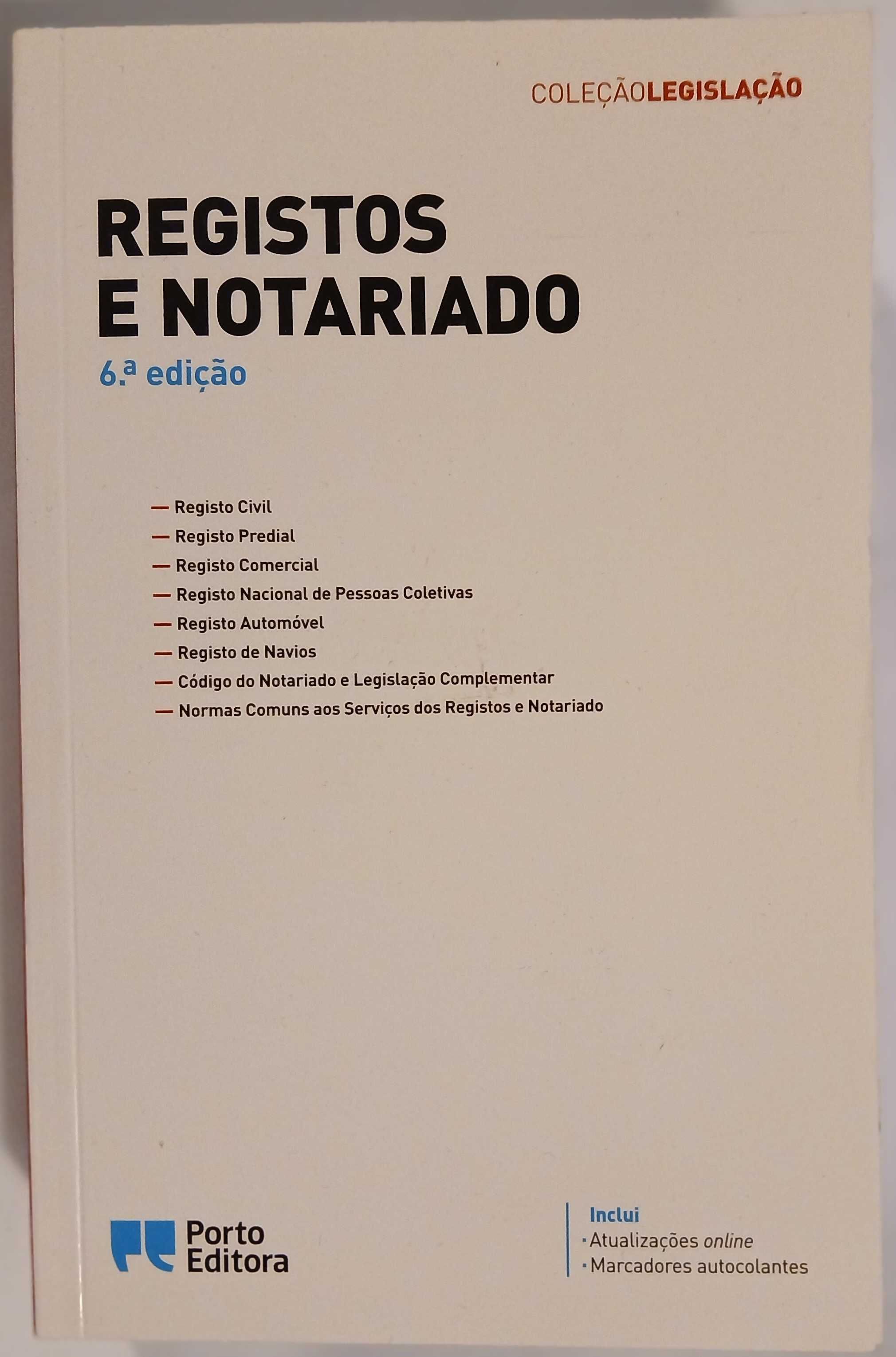 Registos e Notariado - Edição Académica