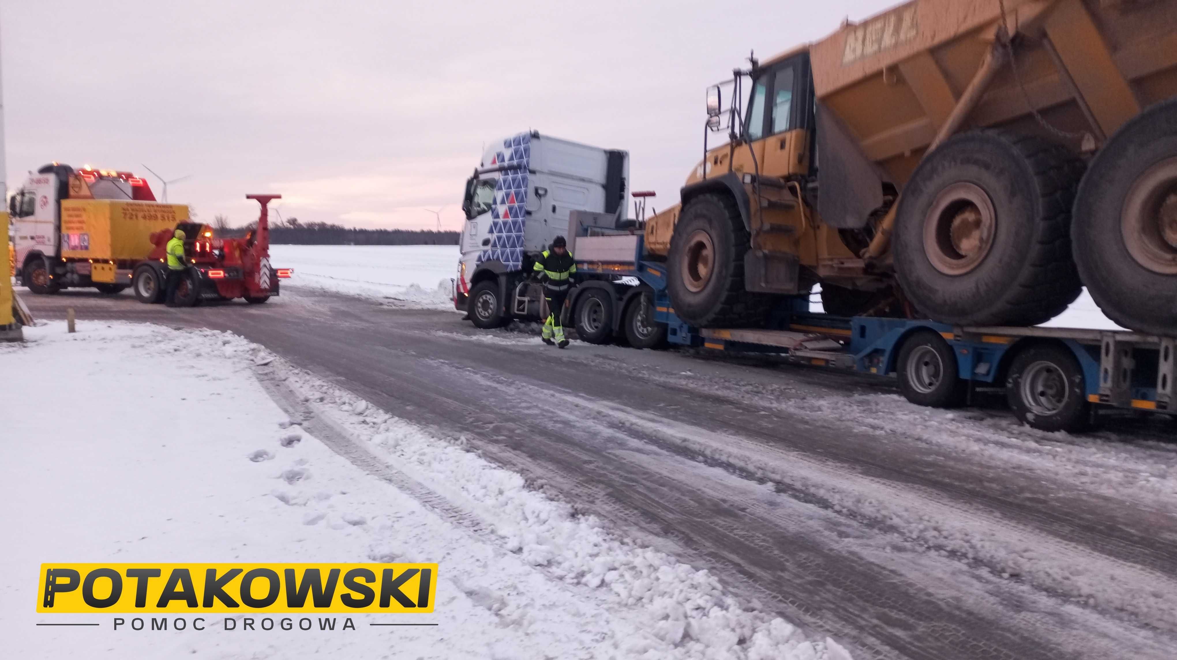 Pomoc Drogowa TIR: holowanie, mobilny serwis i wulkanizacja.