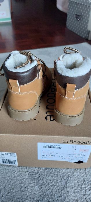 Botas criança com pêlo interior tam 26