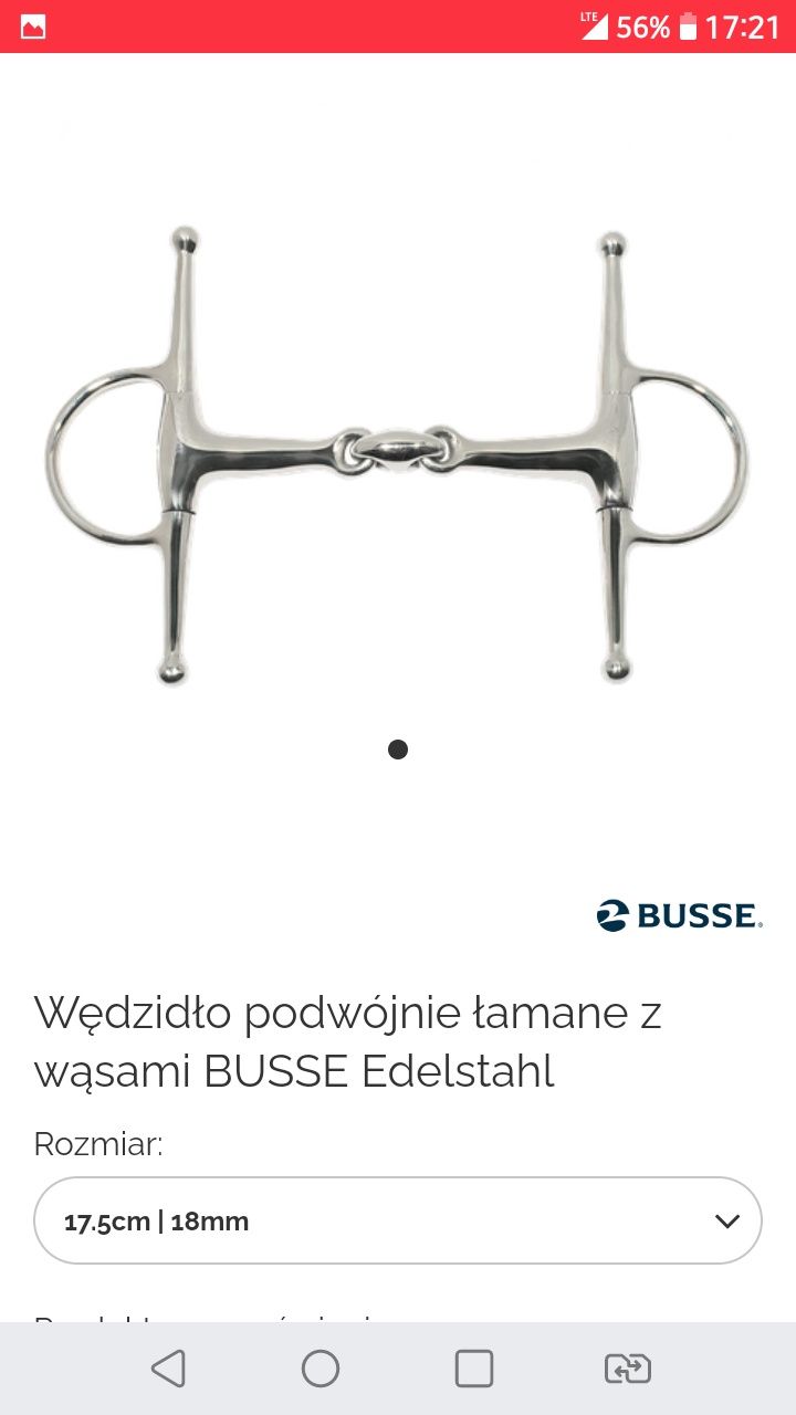 Wędziło busse rozm. 13,5 - 14,5cm