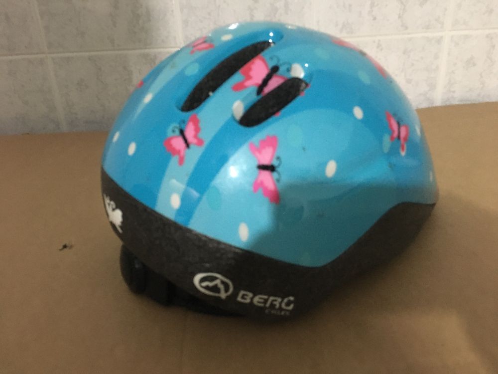 Capacete bicicleta para menina