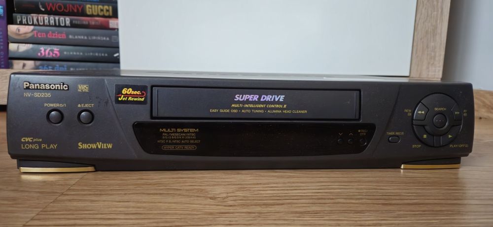 Magnetowid Panasonic NV-SD235/LP/SD vhs video CVC Plus multi