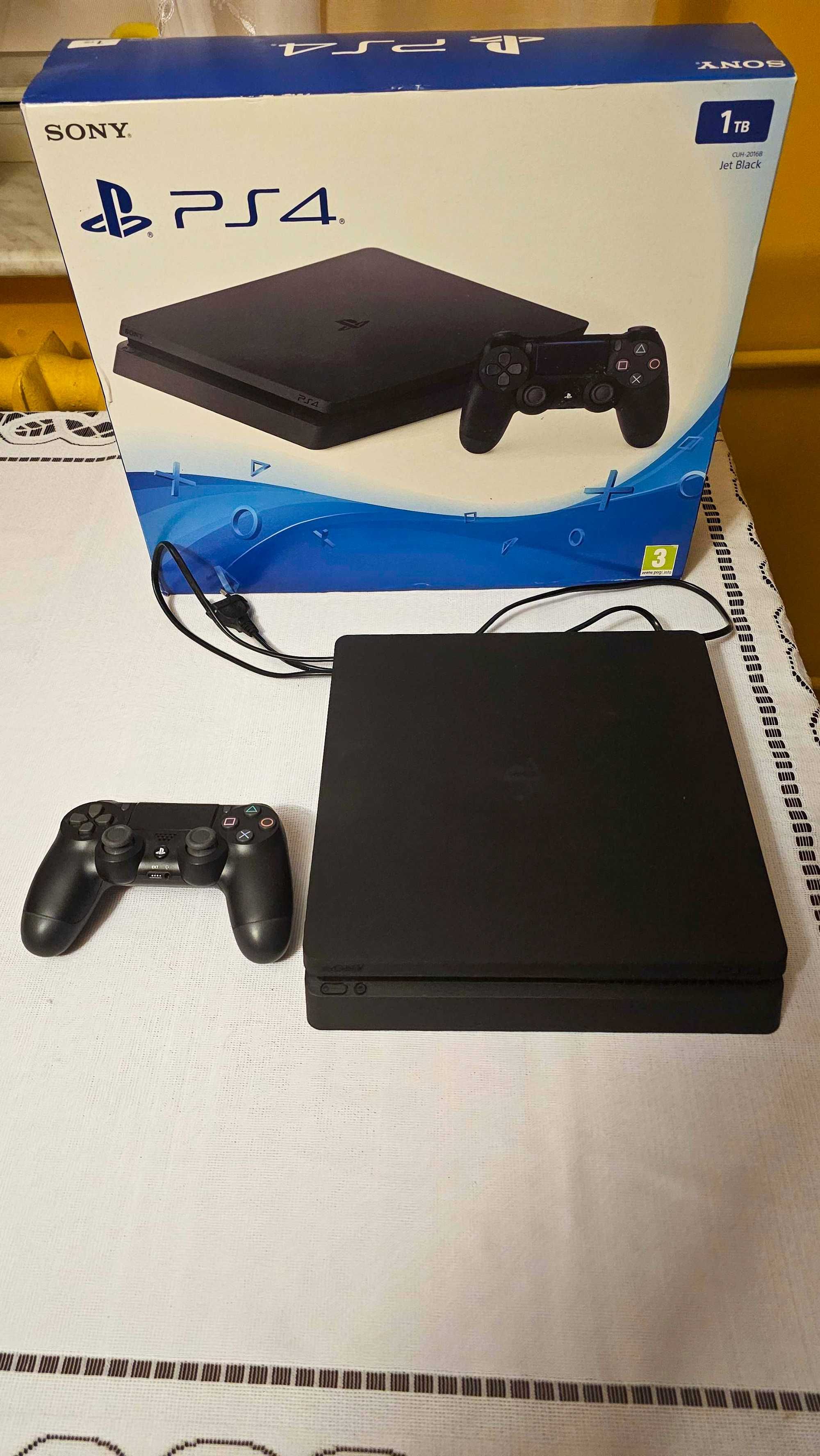 Playstation 4 1tb HEN CFW 5.05 + oryginalny pad