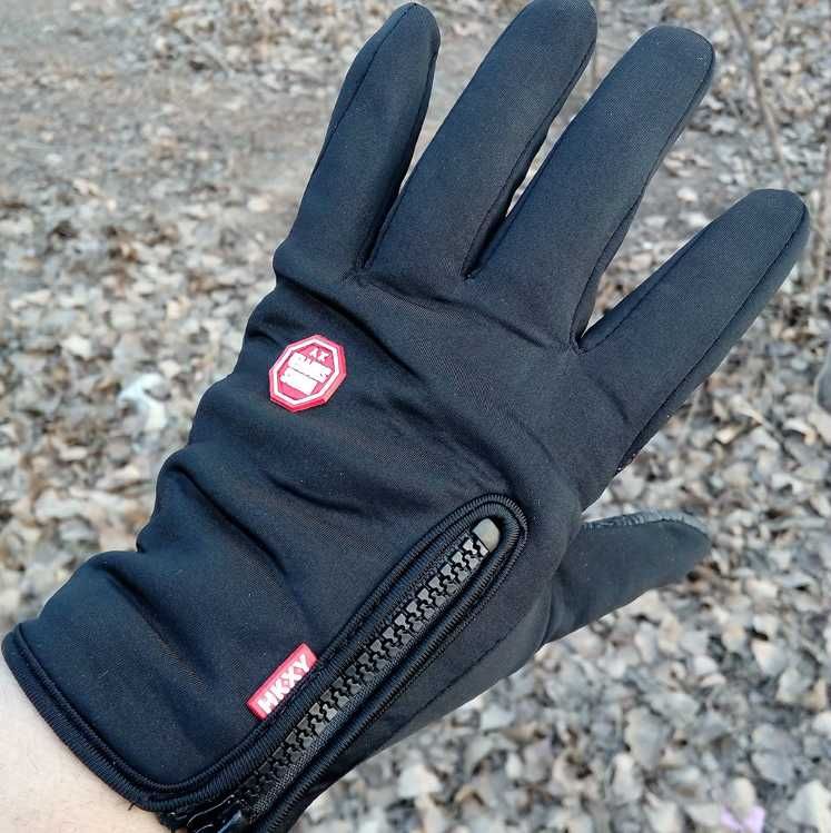 REKAWICE SPORTOWE DOTYKOWE windstopper outdoor turystyczne