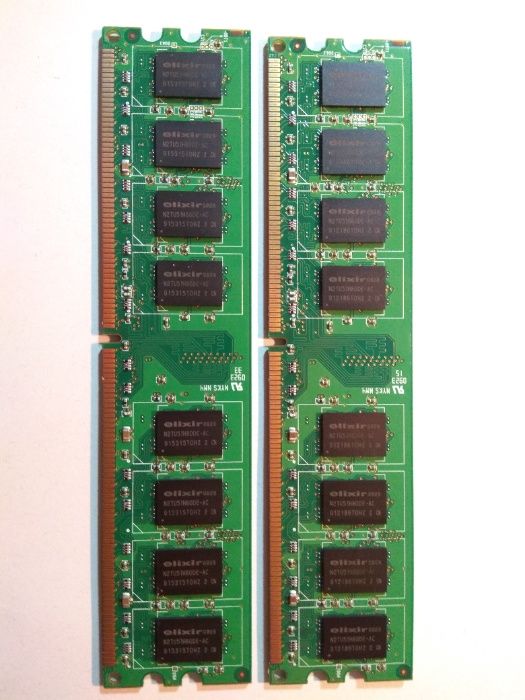Память DDR2 800-1066, парные комплекты для режима Dual Mode