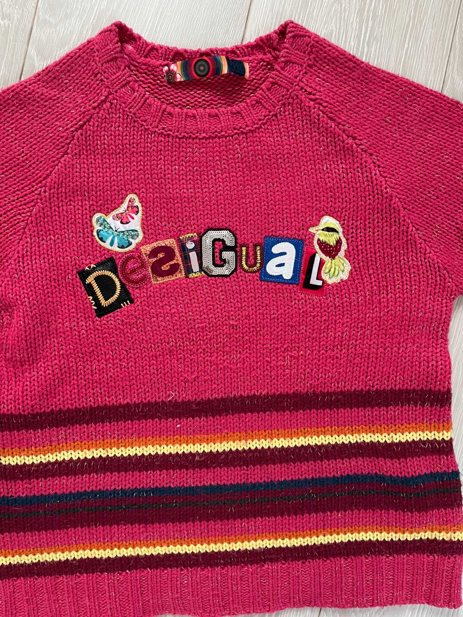 Desigual- sweter dla dziewczynki (9-10 lat)