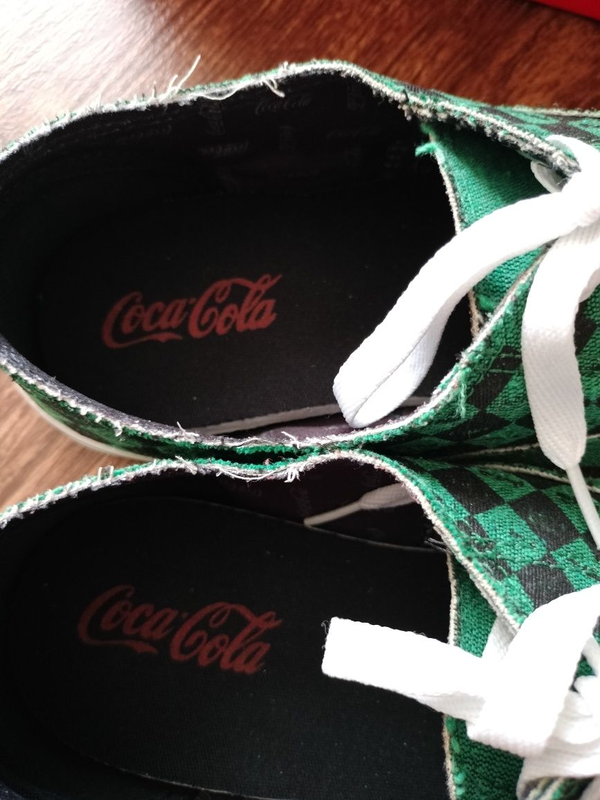 Кеды,мокасины Coca-Cola,оригинал.