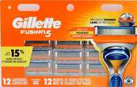 outlet wkłady do maszynek gillette fusion/proglide/proshield 12 szt