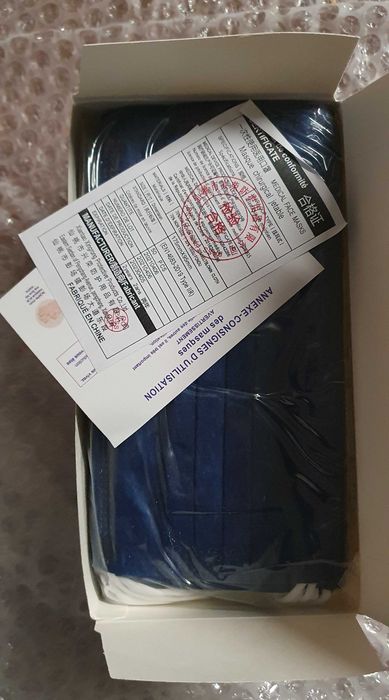 MASECZKI ochronne granatowe 50 szt.
