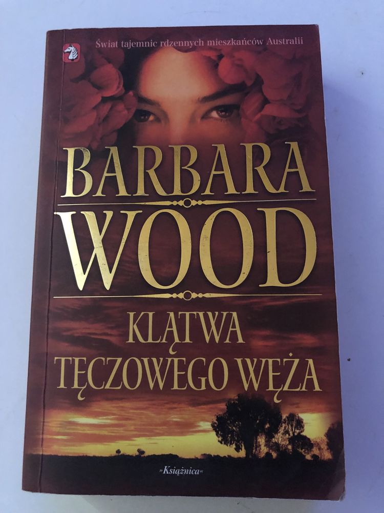 Książka "Klątwa Tęczowego Węża" Barbara Wood