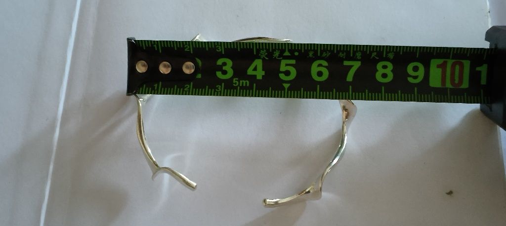 Pulseira escrava em prata
