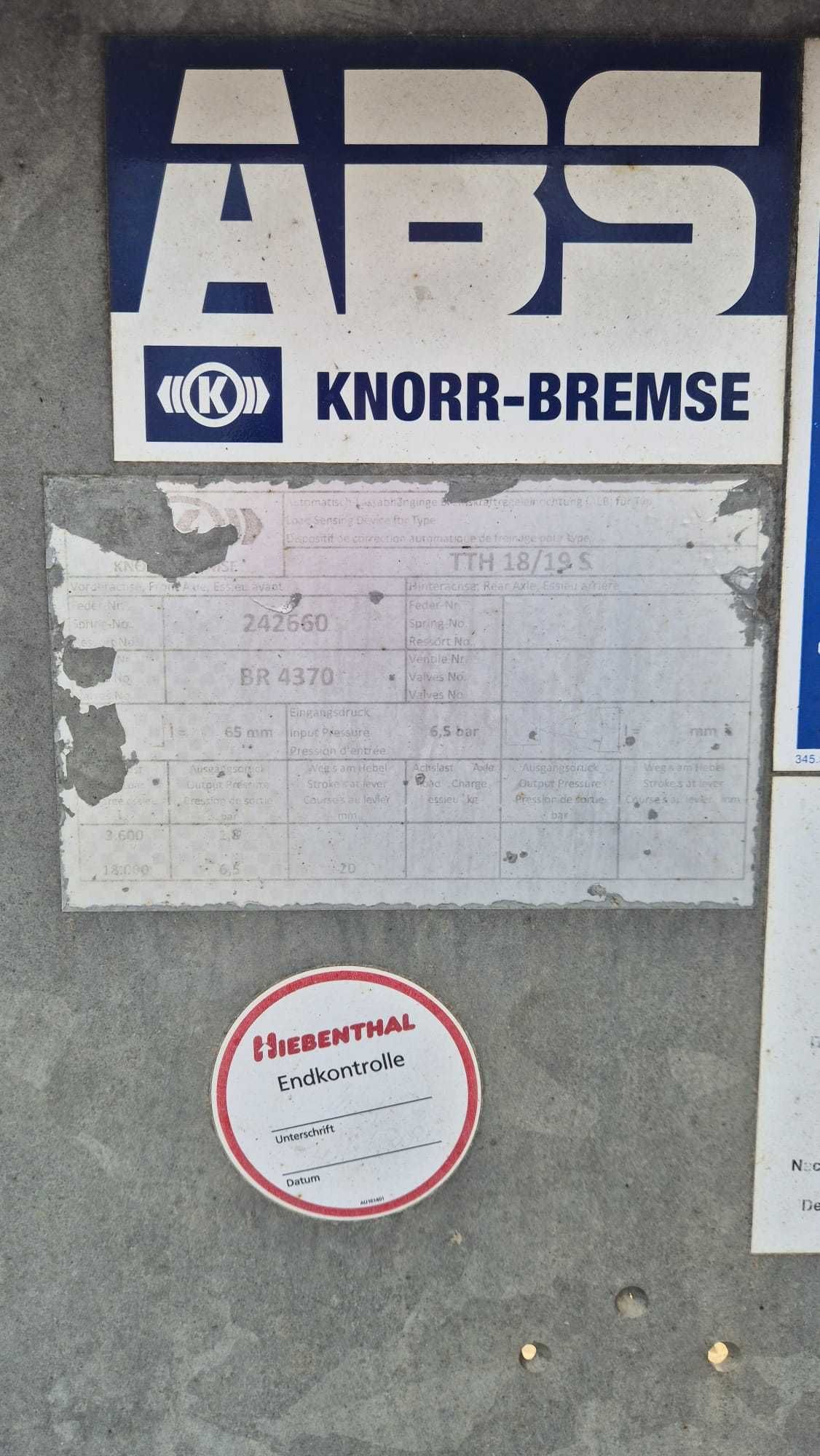 Przyczepa Hiebenthal TTH 18 19 S TiefCraft 2020r 14 ton ładowność !!!