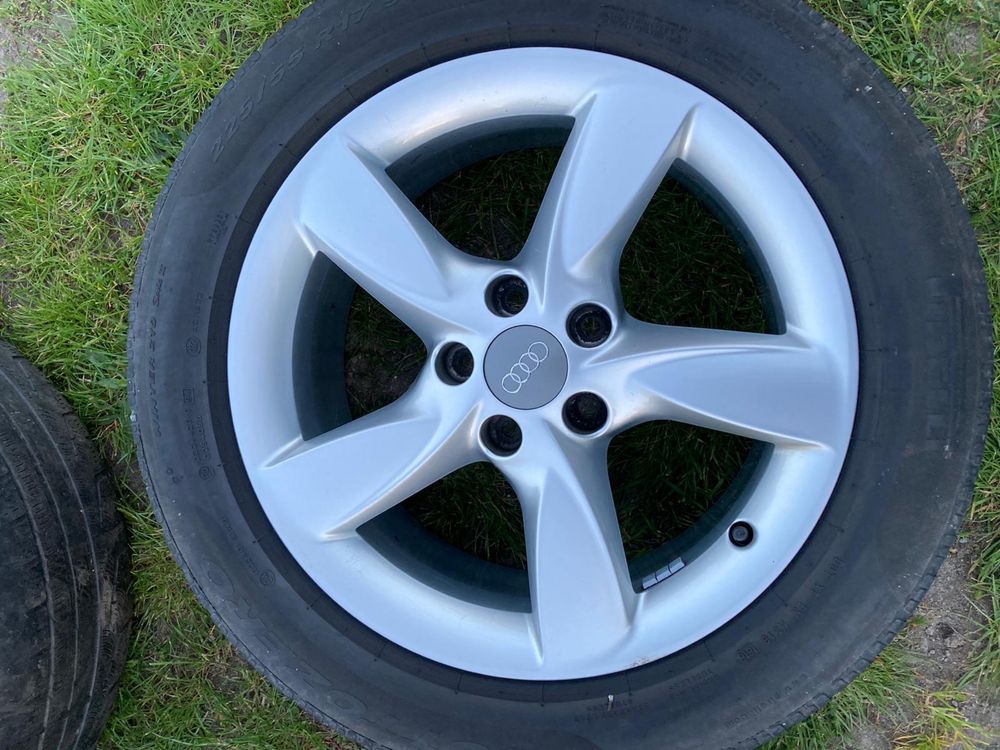 Piekne Kola 5x112 felgi alufelgi Audi 225/55 r17