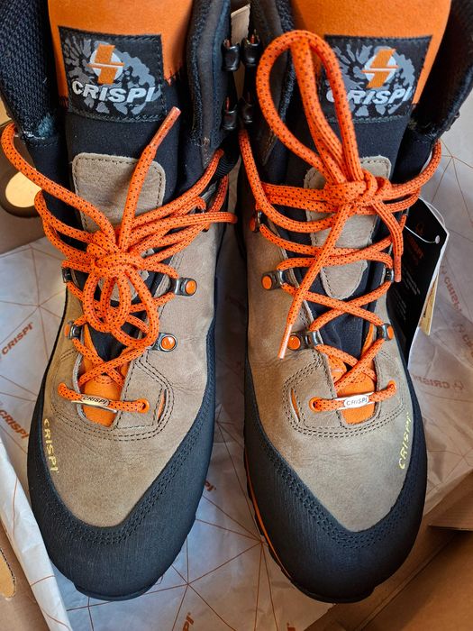 buty outdoorowe trekking CRISPI Lapponia Evo GTX Hazelnut - rozmiar 45