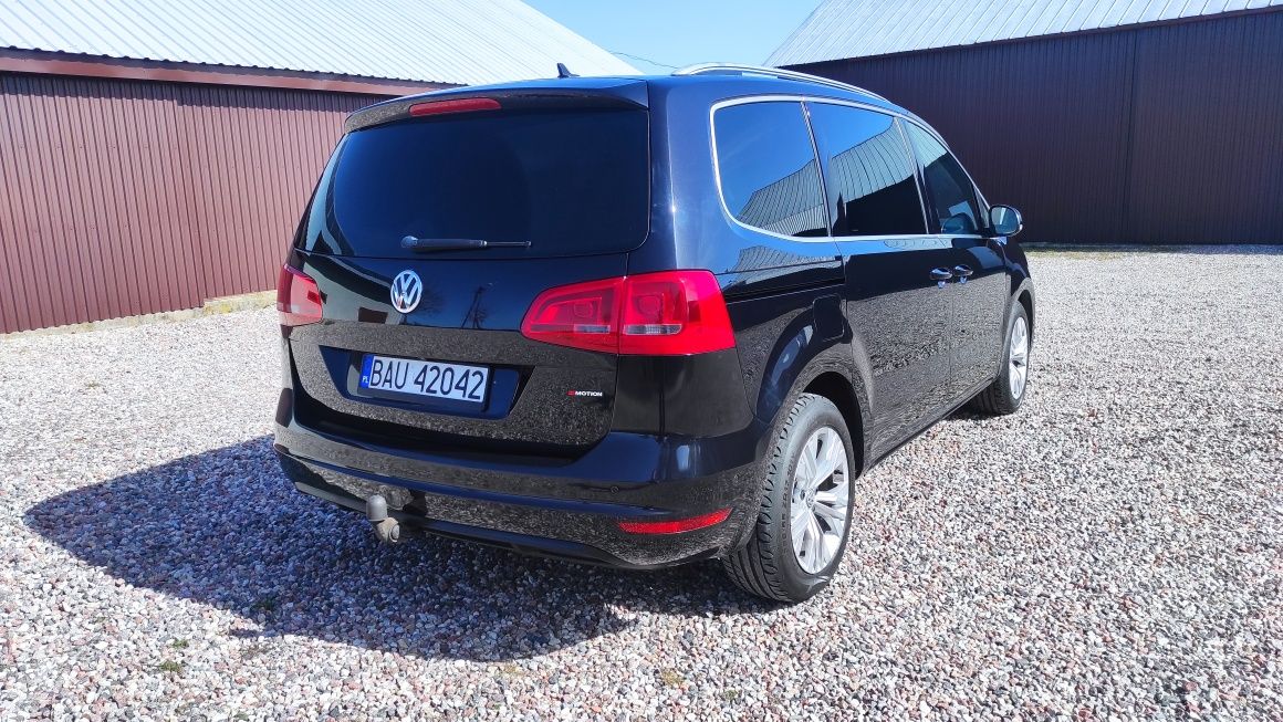 Zamiana VW SHARAN 7N HIGHLINE 4motion Line assist park assist el.Hak e