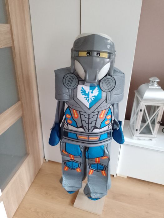 Strój karnawałowy 3D LEGO NINJAGO  NINJA +maska kostium 104/116 (18)
