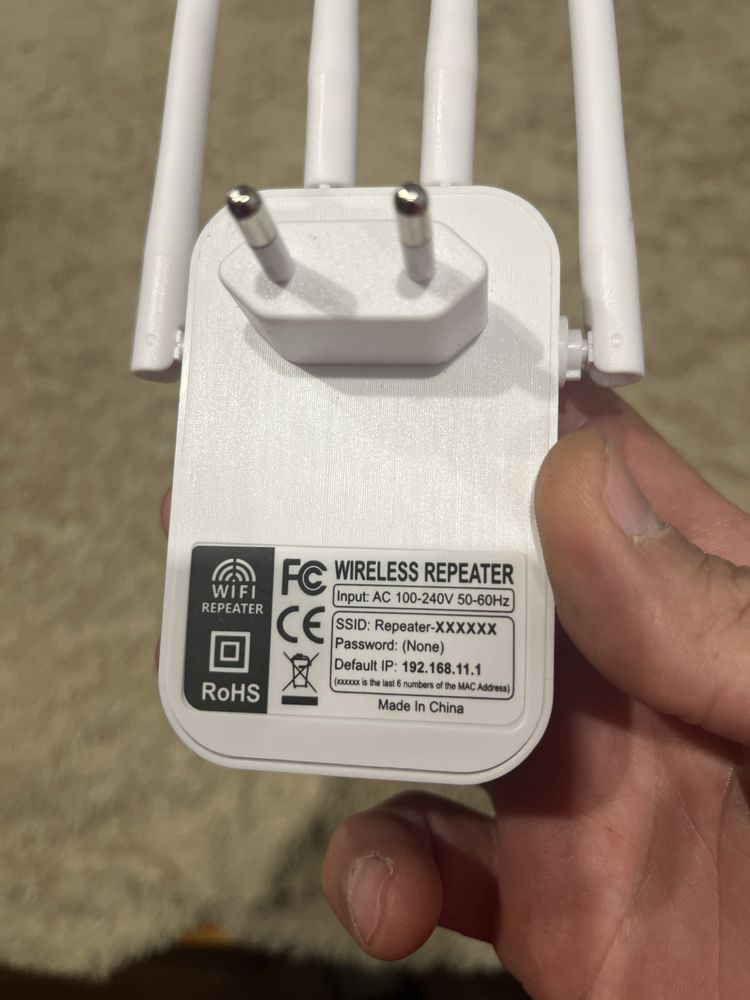 Підсилювач Усилитель Wifi роутер 2.4G 300Mbps
