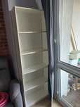 Biały regał ikea 180x60x24 Gersby