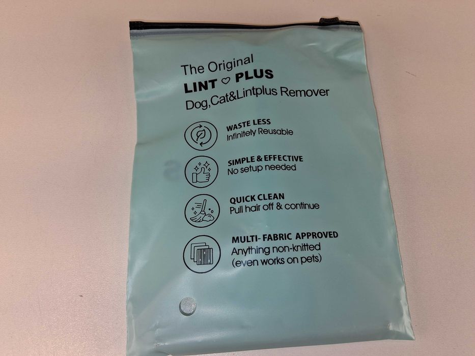 E039 Lint Plus Skrobaczka Do Usuwania Sierści Kłaczków Futra Wałek