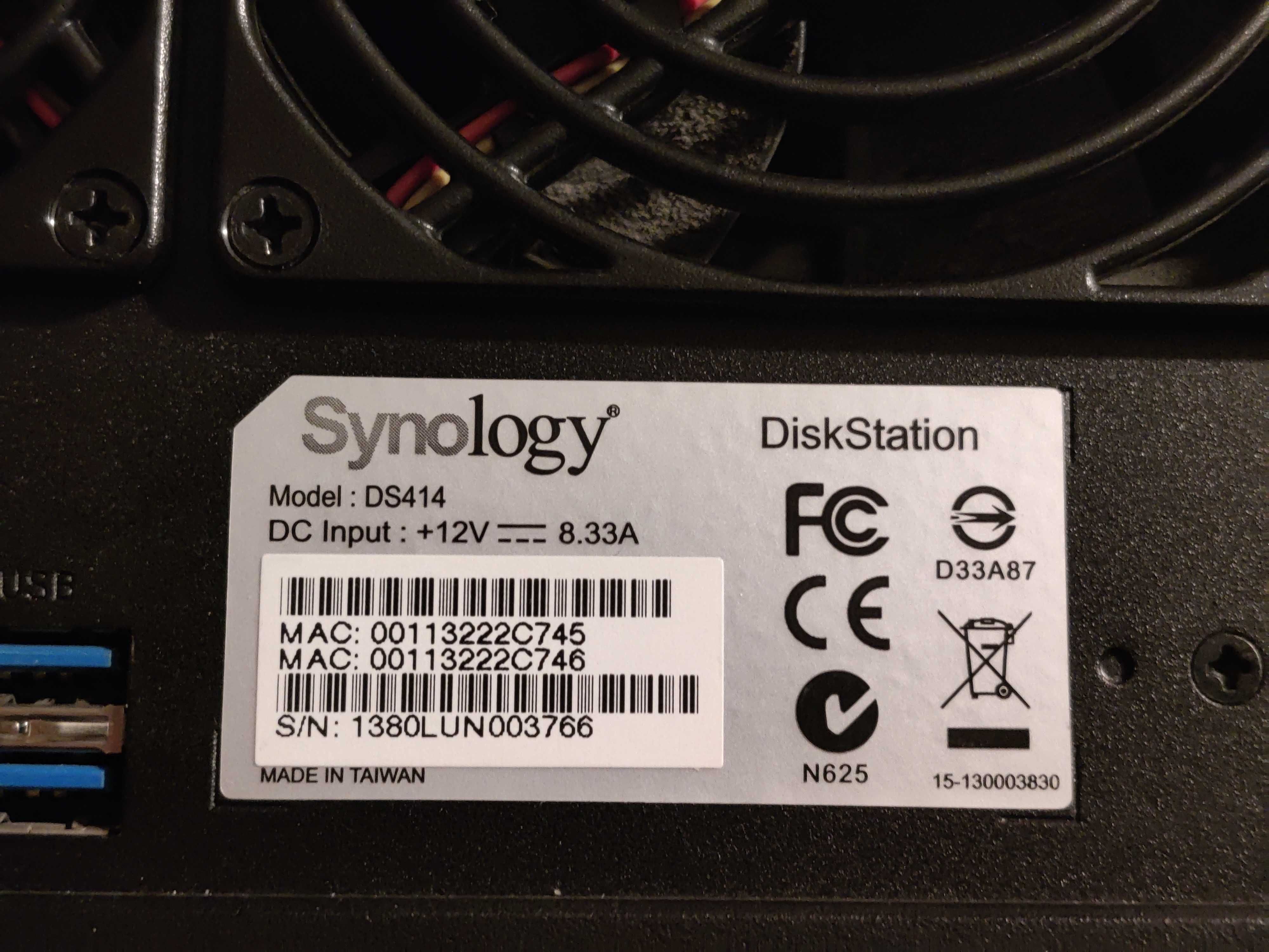 NAS - Synology DiskStation DS414