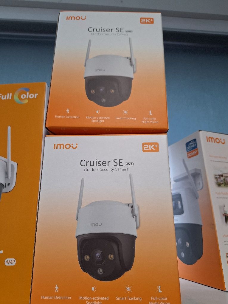 Kamera IP obrotowa Cruiser IPC-S41FP 4MP 3.6 Imou + karta pamięci 64gb