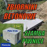 Zbiorniki/szamba 5m3 betonowe Piwnica / ziemianka Betonowe