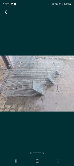 Klatka łapka na lisy koty psy itp Klatka łapka na lisy koty psy itp Kl