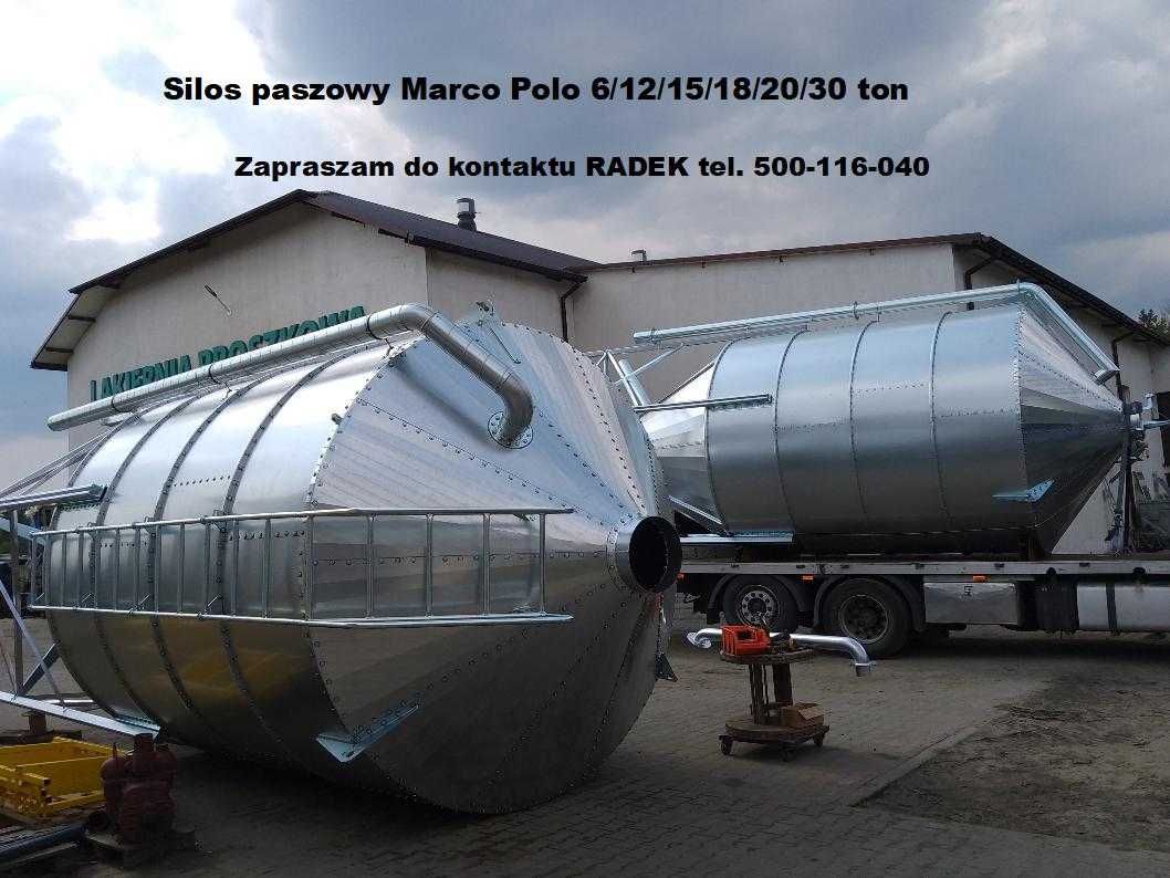 Silos lejowy na zboże zbiornik pasze 6ton12ton18ton20ton25ton30ton34