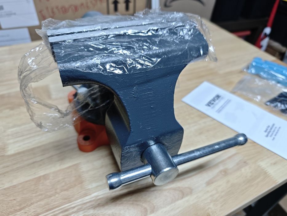 Torno de bancada Vevor 6 polegadas (Novo na caixa)