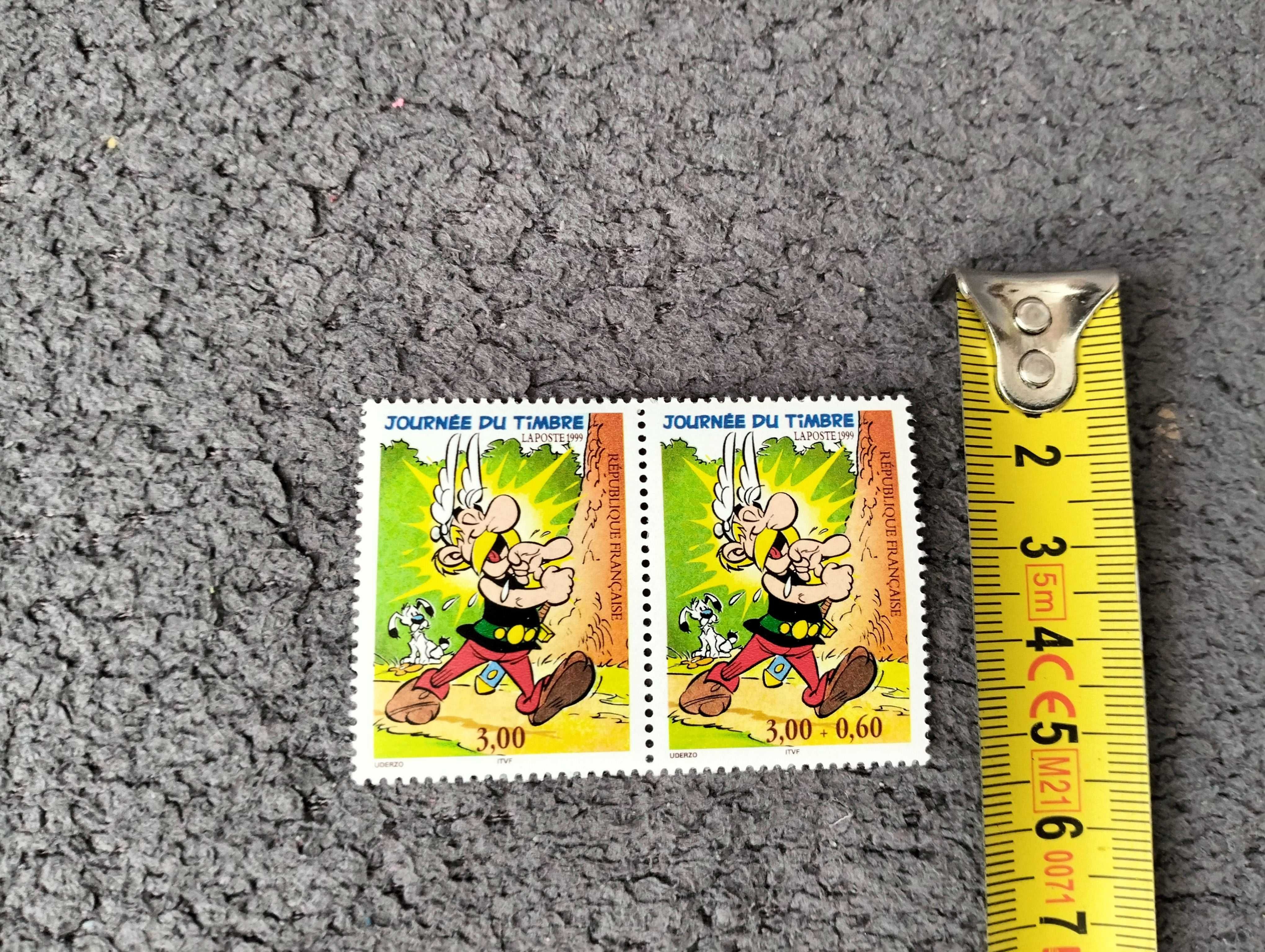 Znaczek pocztowy Asterix 2 szt., Francja, dzień znaczka