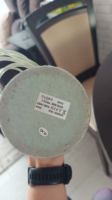 Globo Lampa stołowa Nikiel matowy, 1-punktowy