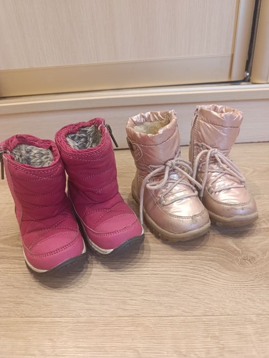 Комбінезон зимовий Next 12- 18 місяців чоботи зимові 22 розмір 14 см