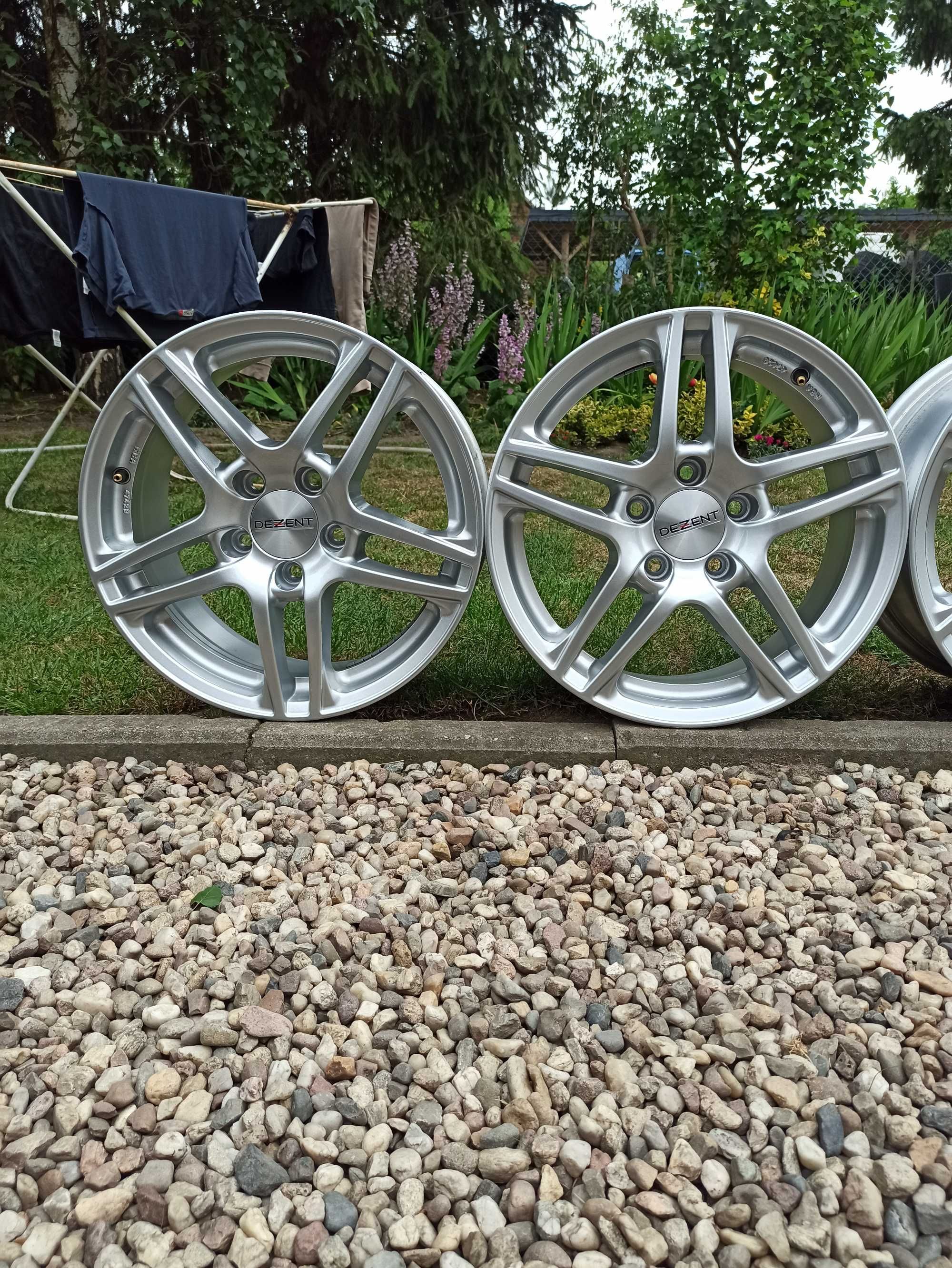 Alufelgi Felgi aluminiowe 16" Cali 5x112 vw audi *DEZENT* NOWE