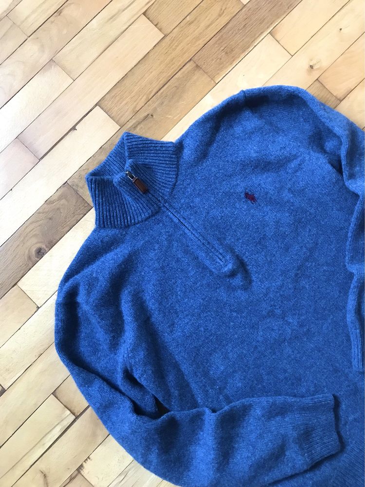 Вовняний шерстяний светр Polo Ralph Lauren bear golf lambs wool