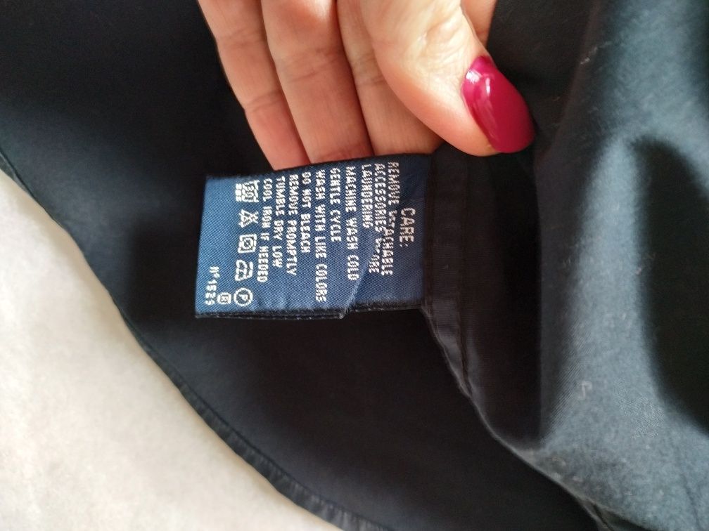 Koszula damska Ralph Lauren, czarna, gładka, S ,