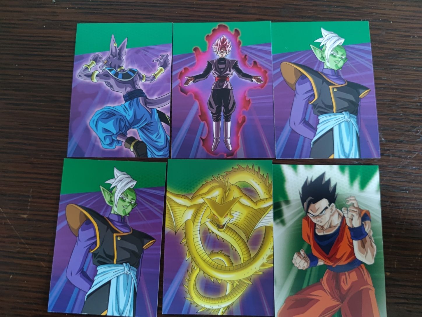 Karty dragon ball panini universal zamienie