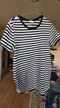 H&M mama L  ciążowa koszulka t shirt w paski