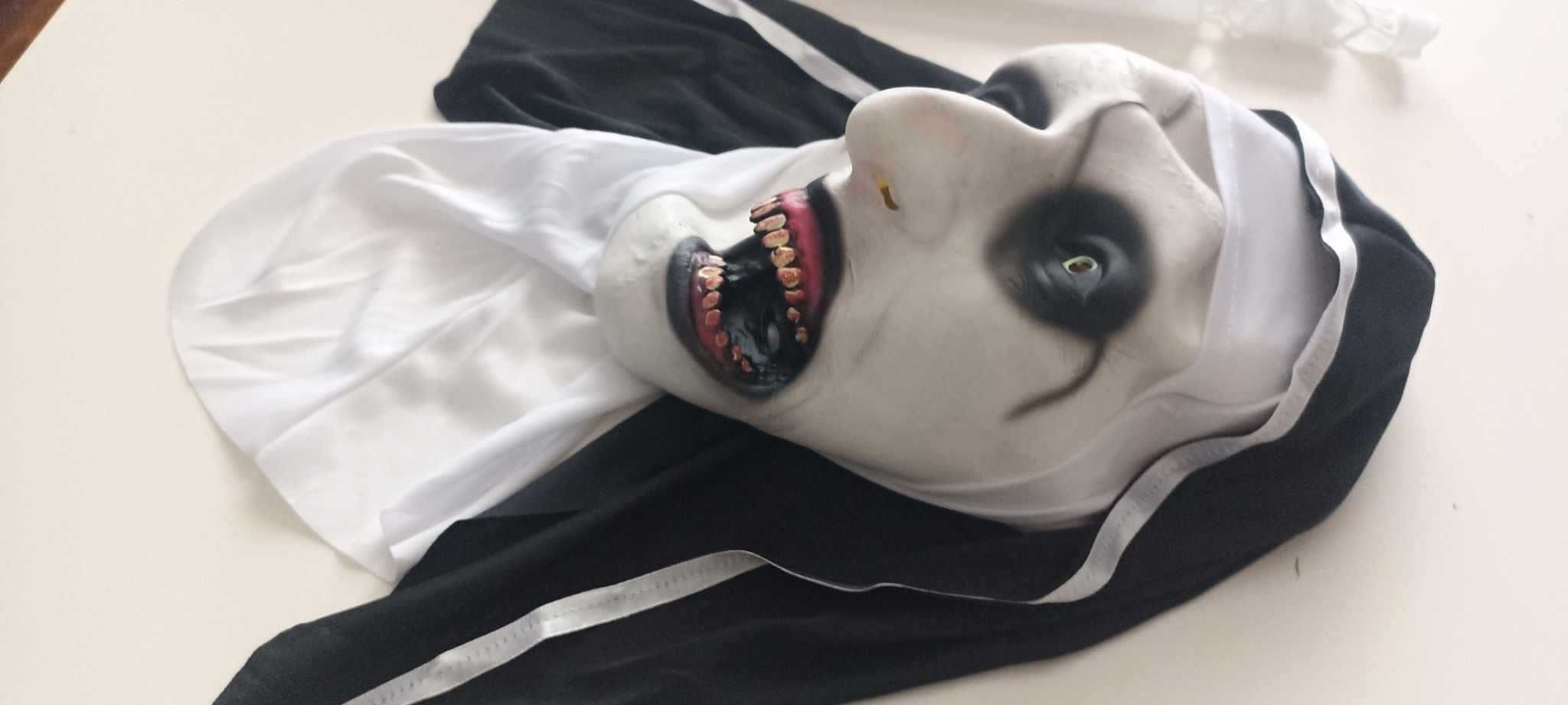 Maska Halloween ZAKONNICA / THE NUN - wysyłka jeszcze w dniu zakupu!
