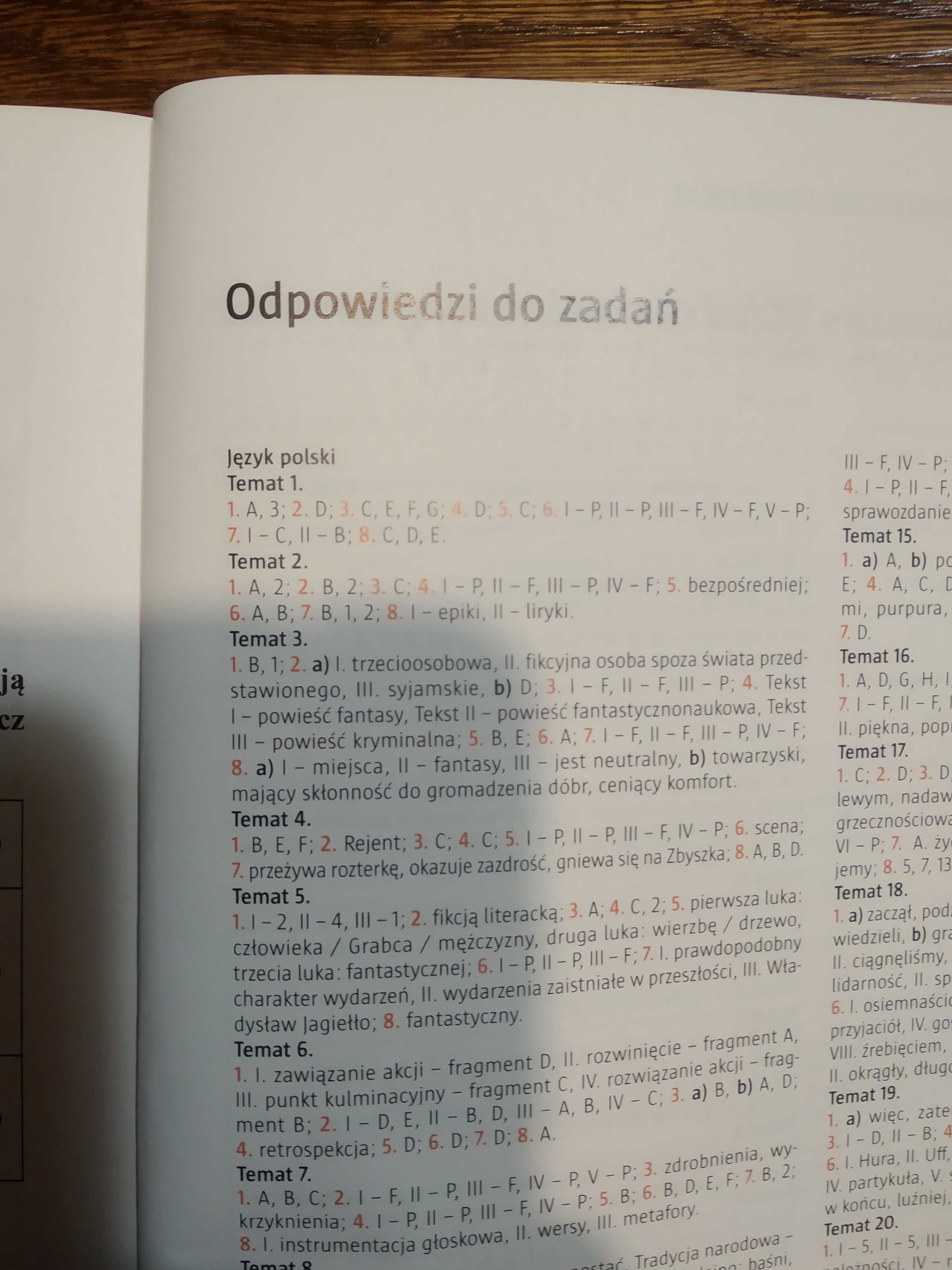 Język polski repetytorium dla ucznia szkoły podstawowej