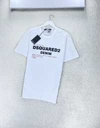 Белоснежная футболка Dsquared2 big logo